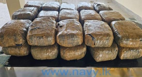 Navy recovers Kerala cannabis worth over Rs. 36 Mn